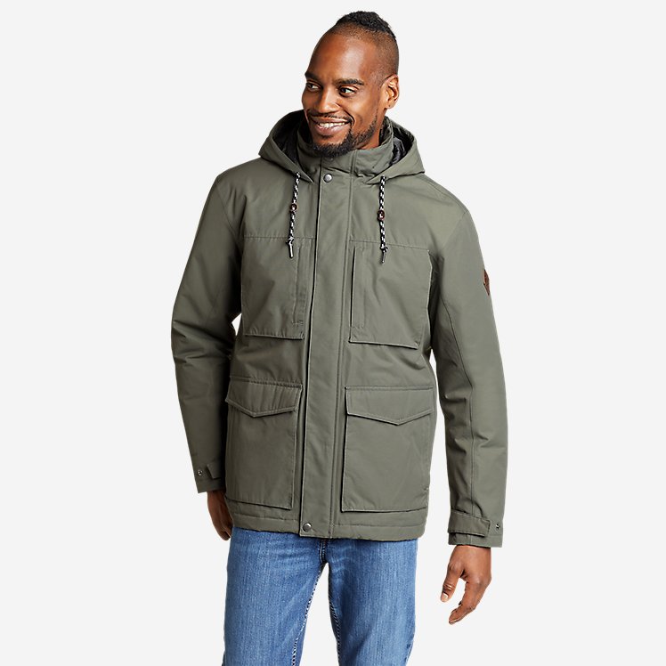 Eddie Bauer Men's Everson Down Jacket - Light Green