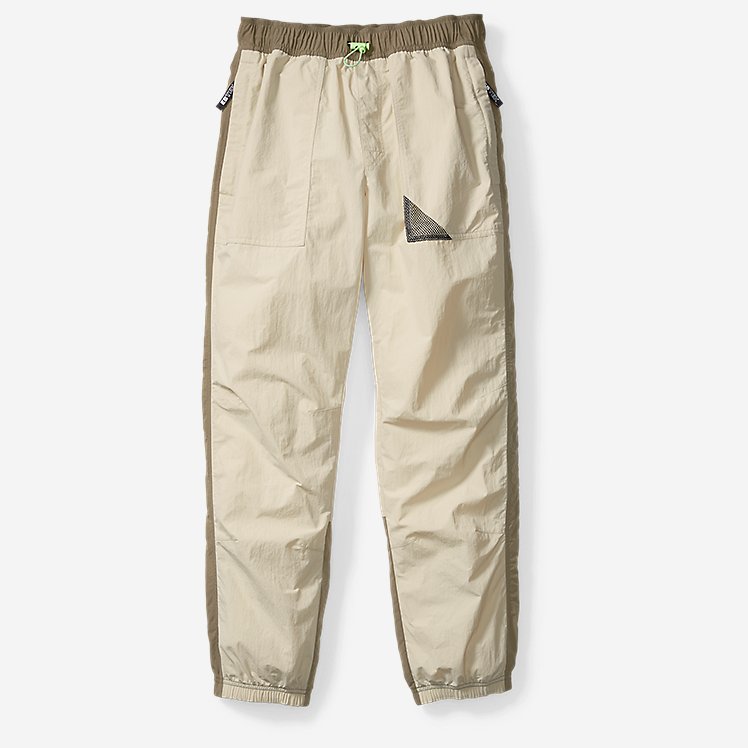 Eddie Bauer Men's EBTek WindPac Pants - Ecru