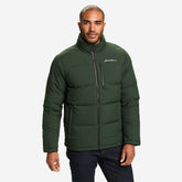 Eddie Bauer Men's Glacier Peak Seamless Stretch Down Jacket - Dark Olive