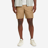 Eddie Bauer Men's Top Out Belted Cargo Shorts - Khaki