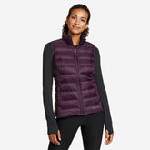 Eddie Bauer Women's CirrusLite Down Vest - Dark Purple