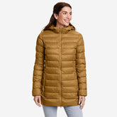 Eddie Bauer Women's Winter Coat CirrusLite Down Parka Jacket - Bronze