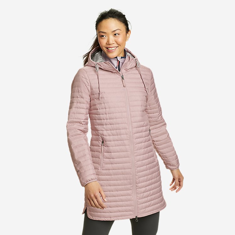 Eddie Bauer Women's Winter Coat Palouse Down Parka Jacket - Pale Lavender