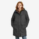 Eddie Bauer Women's Menoken Waterproof Trench Coat - Black