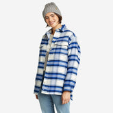 Eddie Bauer Women's Peninsula Shirt Jacket - Vivid Blue