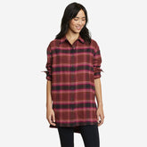 Eddie Bauer Women's Ballard Exaggerated Tunic - Plumwine