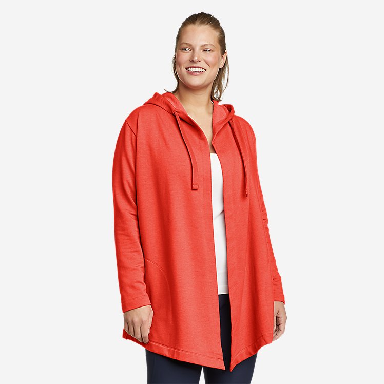 Eddie Bauer Women's Motion Cozy Camp Open Wrap - Orange