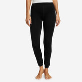 Eddie Bauer Women's Velvet Leggings - Black