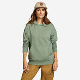 Eddie Bauer Women's Cozy Camp Pullover Hoodie - Mineral Green