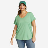 Eddie Bauer Women's Everyday Essentials Short-Sleeve T-Shirt - Seaglass