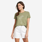 Eddie Bauer Women's Graphic T-Shirt - Green