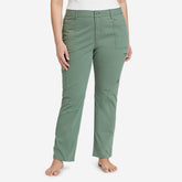 Eddie Bauer Women's Guides' Day Off Straight Leg Hiking Pants - Mineral Green