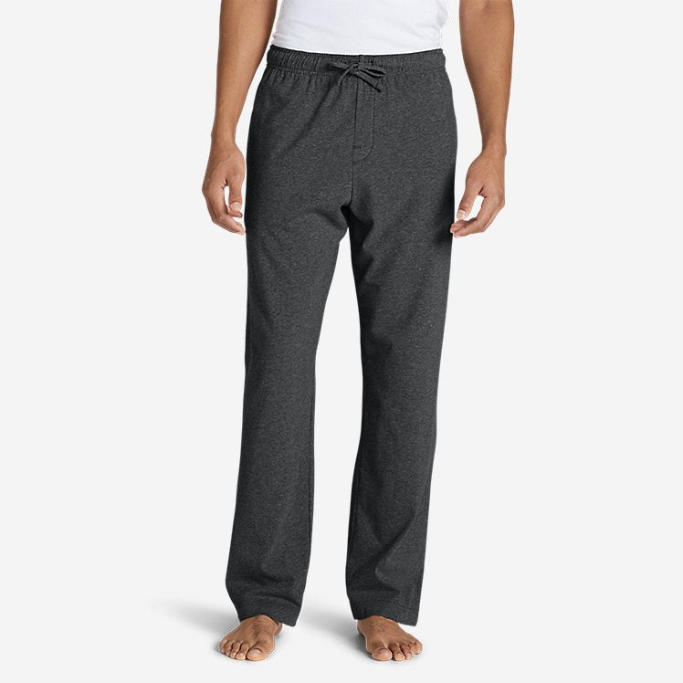 Eddie Bauer Men's Classic Wash Jersey Sleep Pants - Grey