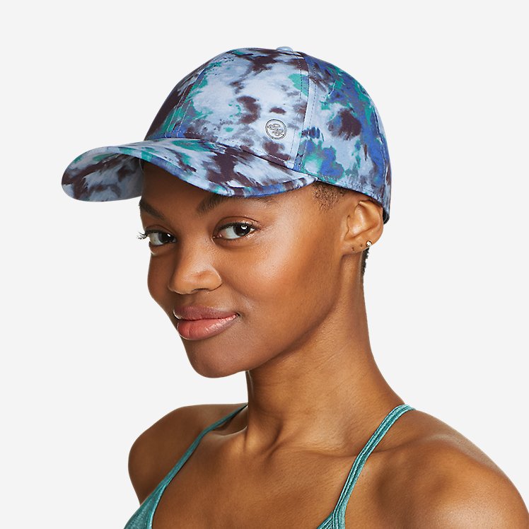 Eddie Bauer Women's Graphic Cap - Tie Dye - Mosaic Blue