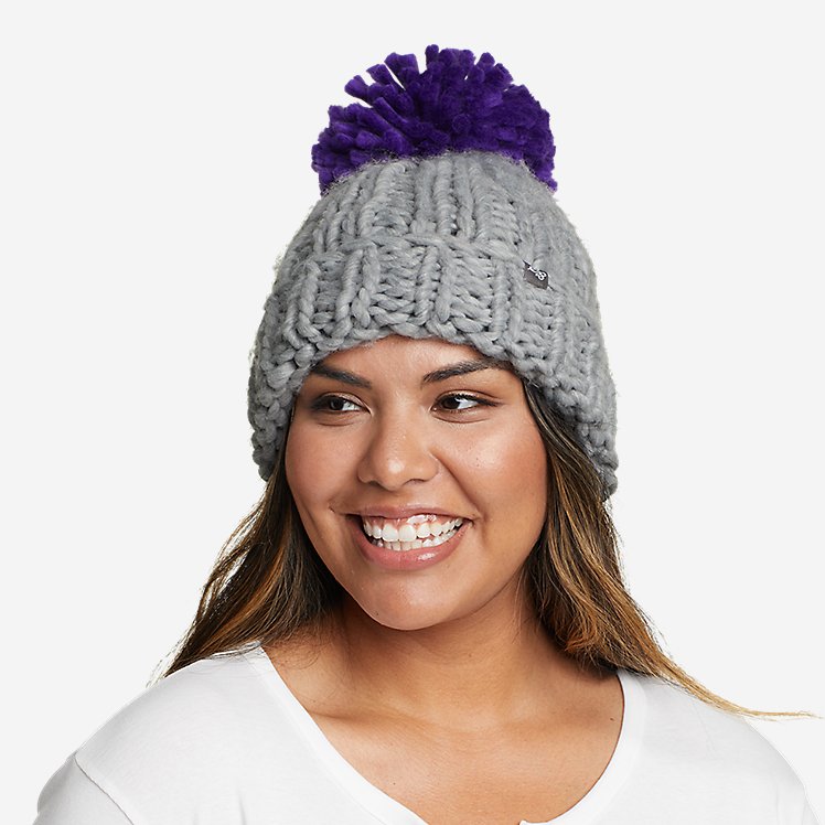 Eddie Bauer Chunky Rib Beanie - Gray