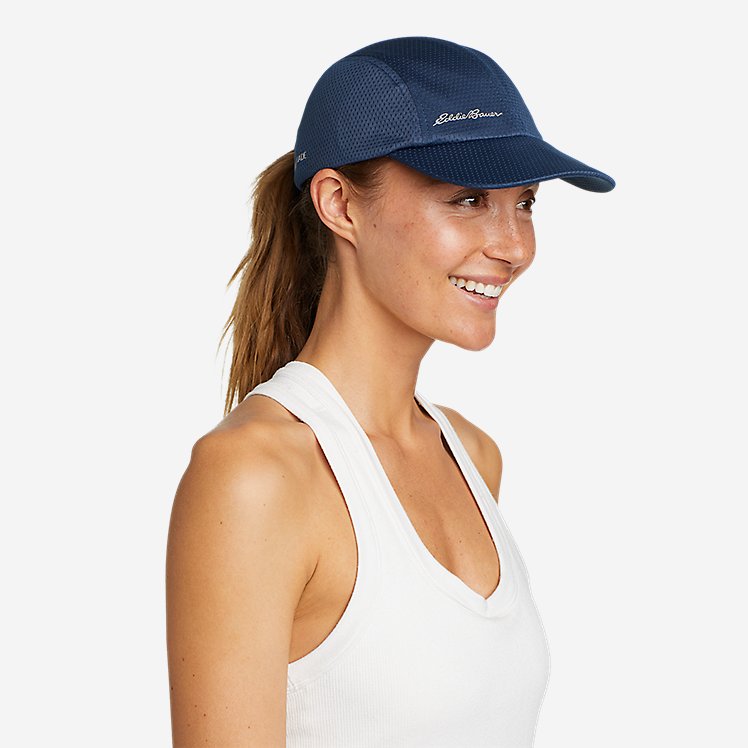 Eddie Bauer Women's Trail Pro Packable UPF Cap - Indigo Blue