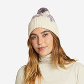 Eddie Bauer Women's Lola Peak Pom Beanie - Hyacinth