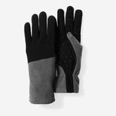 Eddie Bauer Women's Peak Side Fleece Gloves - Grey