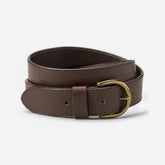 Eddie Bauer Women's Pebbled Jean Belt - Brown