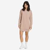 Eddie Bauer Women's Cozy Camp Sweatshirt Dress - Pale Lavender