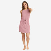 Eddie Bauer Plus Size Women's Meadow Trail Sleeveless Dress - Pink