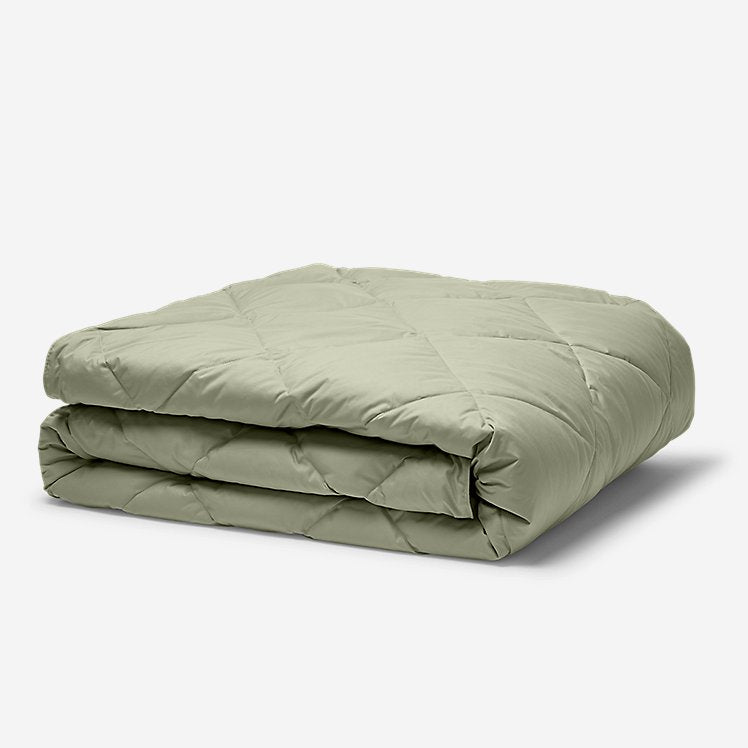 Eddie Bauer Cascade Down Comforter - Colored - Sage