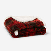 Eddie Bauer EB Cabin Fleece Throw - Copper