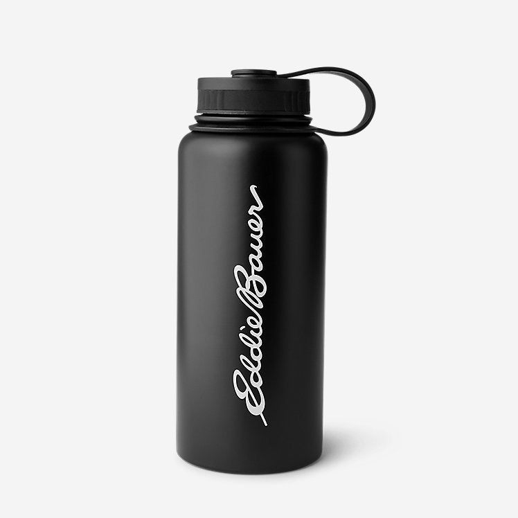 Eddie Bauer 33-Oz Double-Wall Bottle - Black