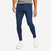 Eddie Bauer Men's Resonance Active Tights UPF Clothing - Medium Indigo