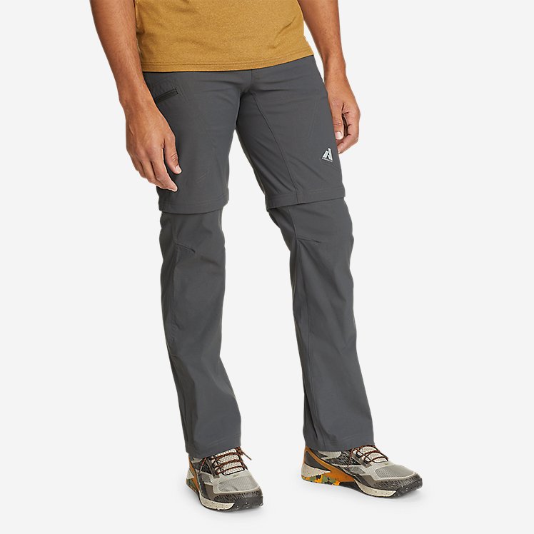 Eddie Bauer Men's Guide Pro Convertible Hiking Pants - Grey