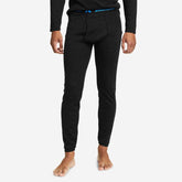 Eddie Bauer Men's Guide Midweight Baselayer Pants - Black