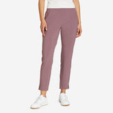 Eddie Bauer Women's Departure Ankle Pants - Dusty Violet