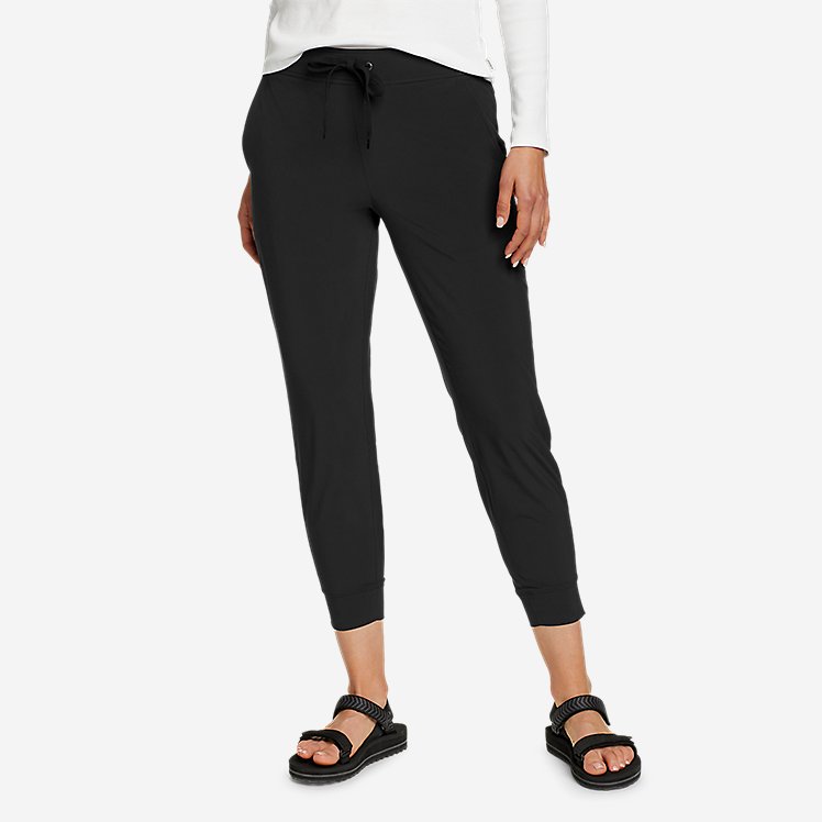 Eddie Bauer Women's Departure Jogger Pants - Black