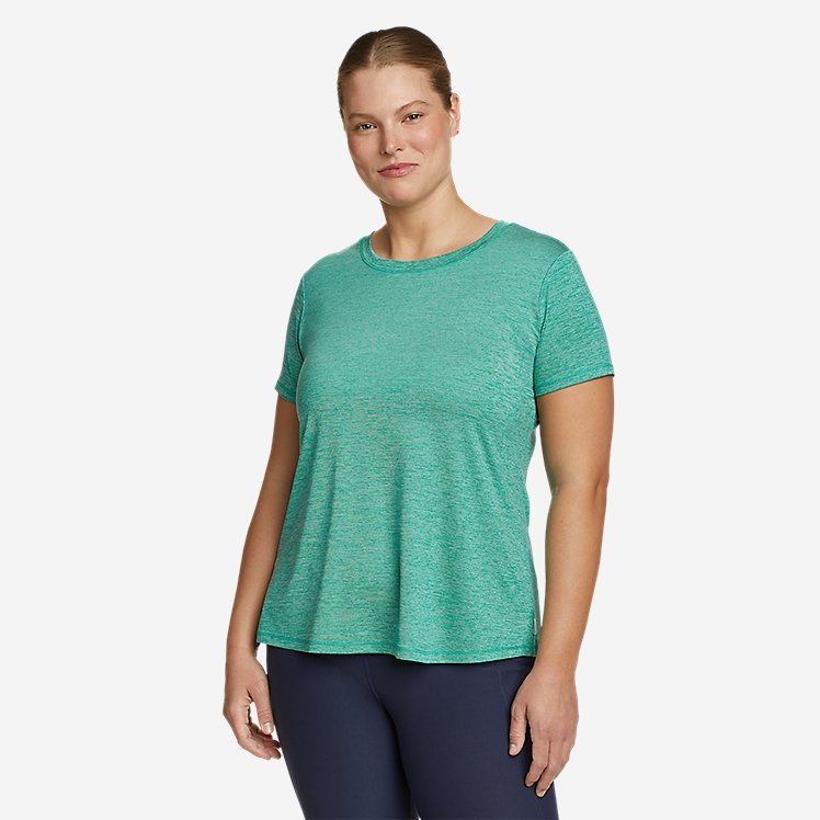 Eddie Bauer Women's Resolution Short-Sleeve T-Shirt - Light Green