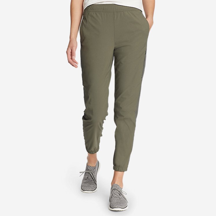 Eddie Bauer Women's Guide Jogger Hiking Pants - Green