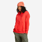 Eddie Bauer Women's Motion Cozy Camp 1/2-Zip - Coral