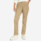 Eddie Bauer Women's Mountain Ops Canvas Pants - Light Khaki