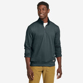 Eddie Bauer Men's Camp Fleece 1/4-Zip - Grey