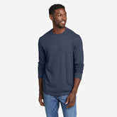 Eddie Bauer Men's Eddie's Favorite Ultrasoft Thermal Crew - Navy