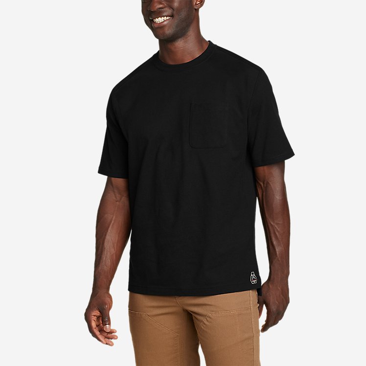 Eddie Bauer Men's Mountain Ops Short-Sleeve T-Shirt - Black