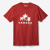 Eddie Bauer Men's EB Canada Maple Leaf T-Shirt - Flag