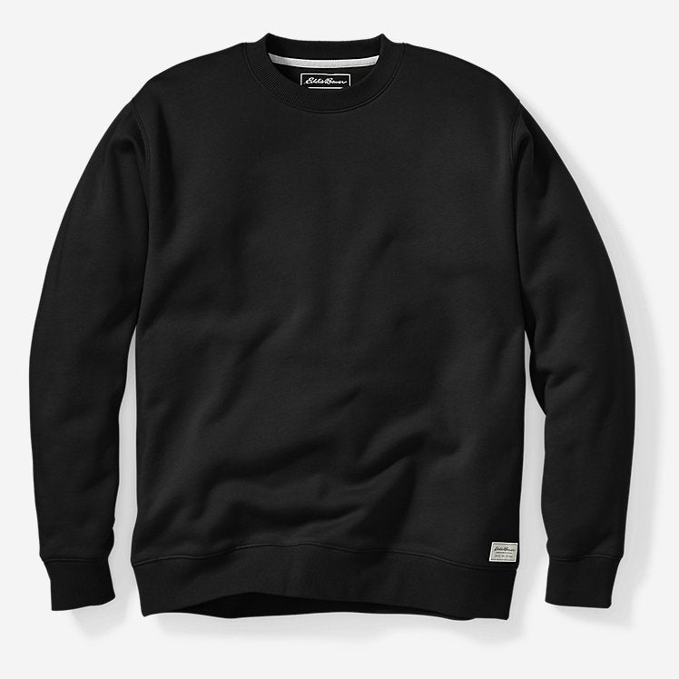 Eddie Bauer EB Fleece Crew Sweatshirt - Black