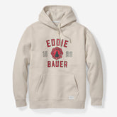 Eddie Bauer EB Graphic Hoodie - Logo - Grey