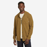 Eddie Bauer Men's Eddie's Favorite Thermal Snap-Front Hoodie - Antique Bronze