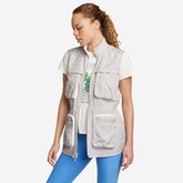 Eddie Bauer Women's Guide UPF Utility Vest UPF Clothing - Chalk