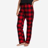 Eddie Bauer Women's Stine's Favorite Flannel Sleep Pants - Barn Red