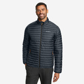 Eddie Bauer Men's Microlight Down Jacket - Grey