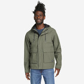 Eddie Bauer Men's Harbor Point Waterproof Rain Jacket - Green