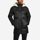 Eddie Bauer Women's Winter Coat Eastlake Down Parka Jacket - Black