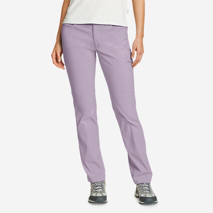 Eddie Bauer Women's Rainier Hiking Pants - Dusty Lilac